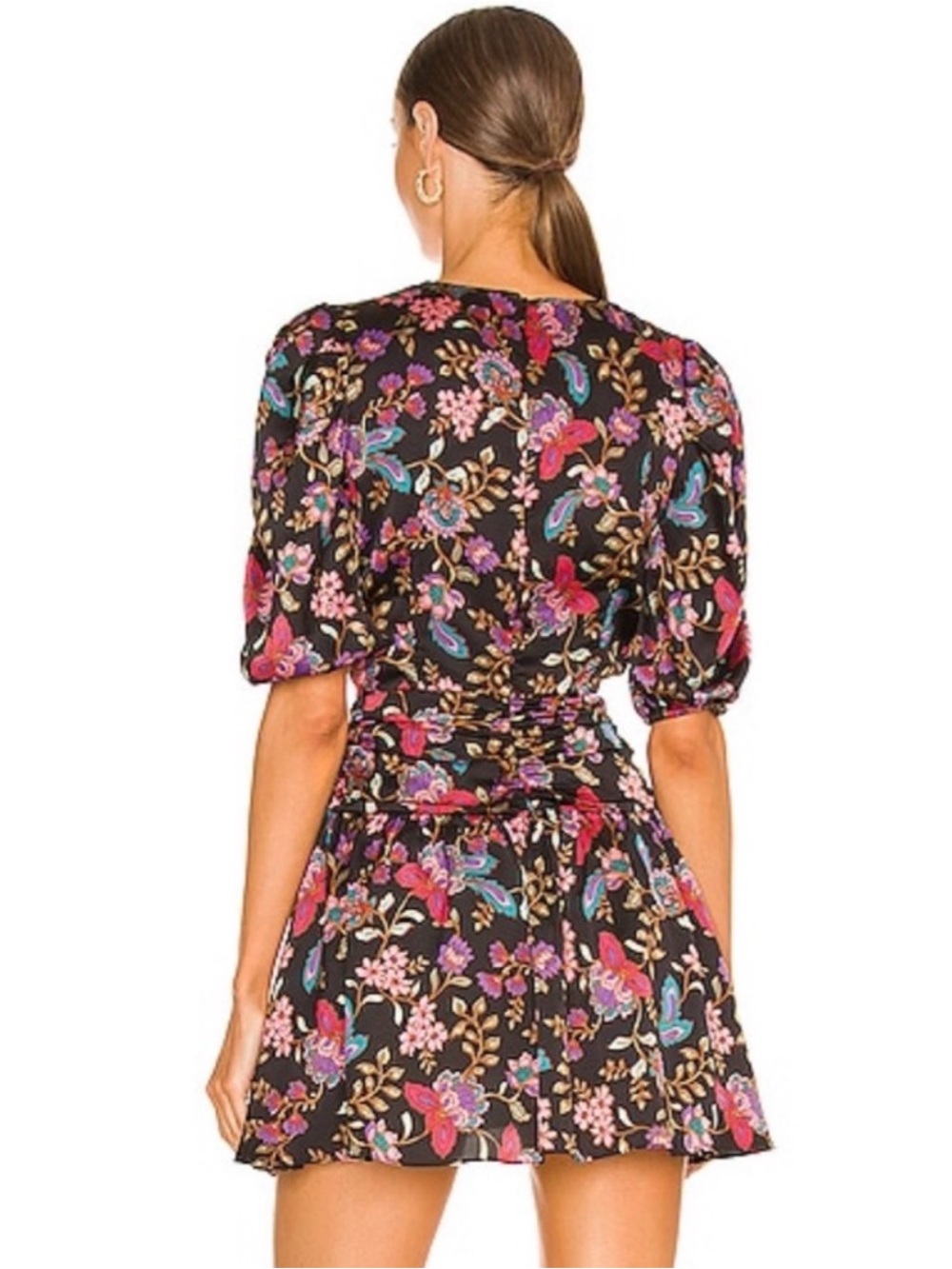 MISA Los Angeles Narcissa Gemstone Floral Mini Dress Size S - Picture 3 of 10
